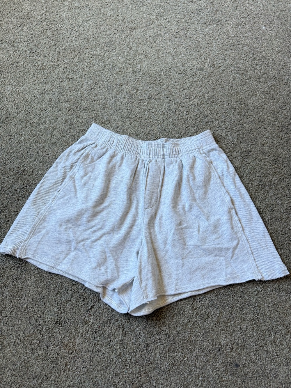Grey sweat shorts